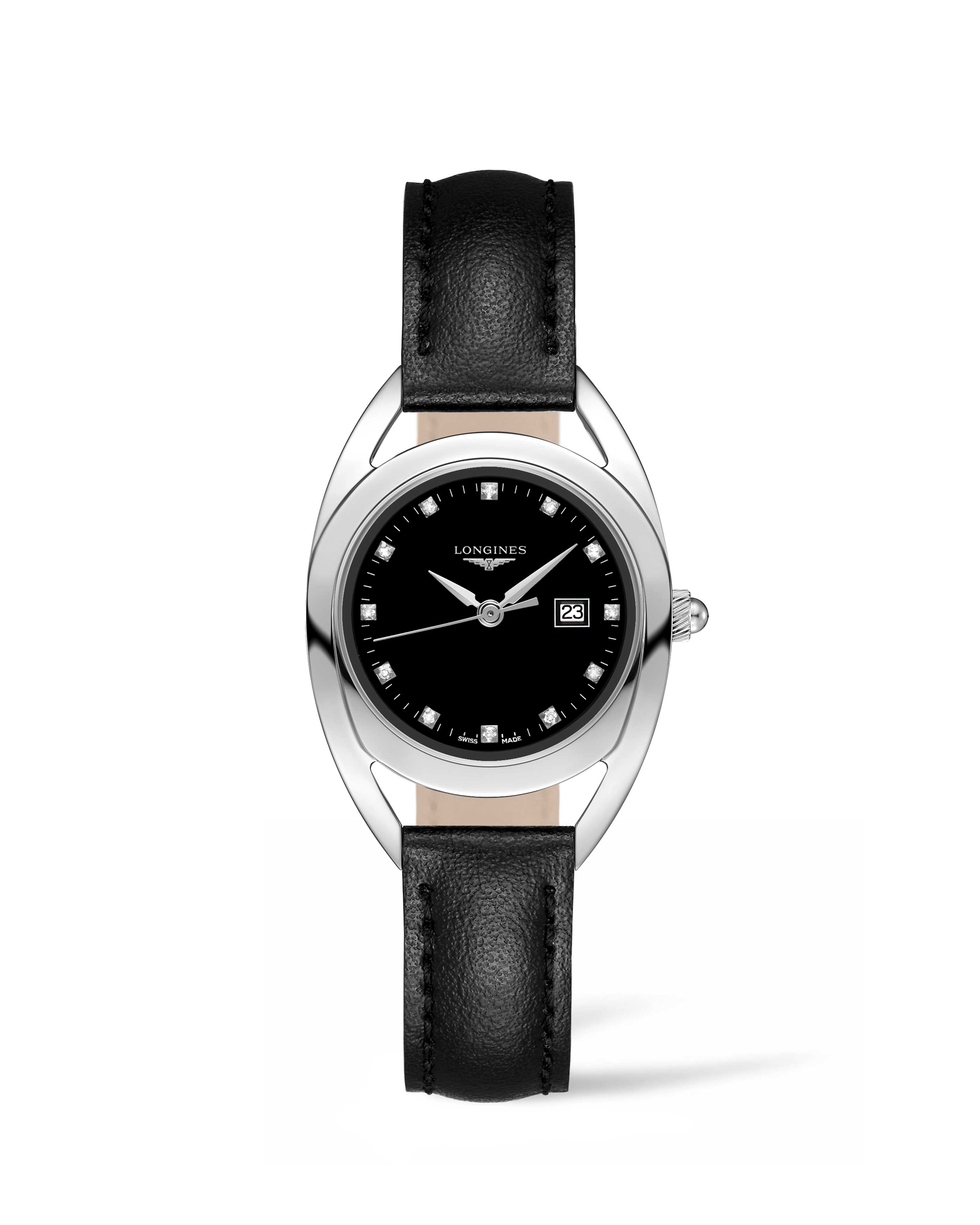 Longines L6.137.4.57.0 : Equestrian Horseshoe 30 Black