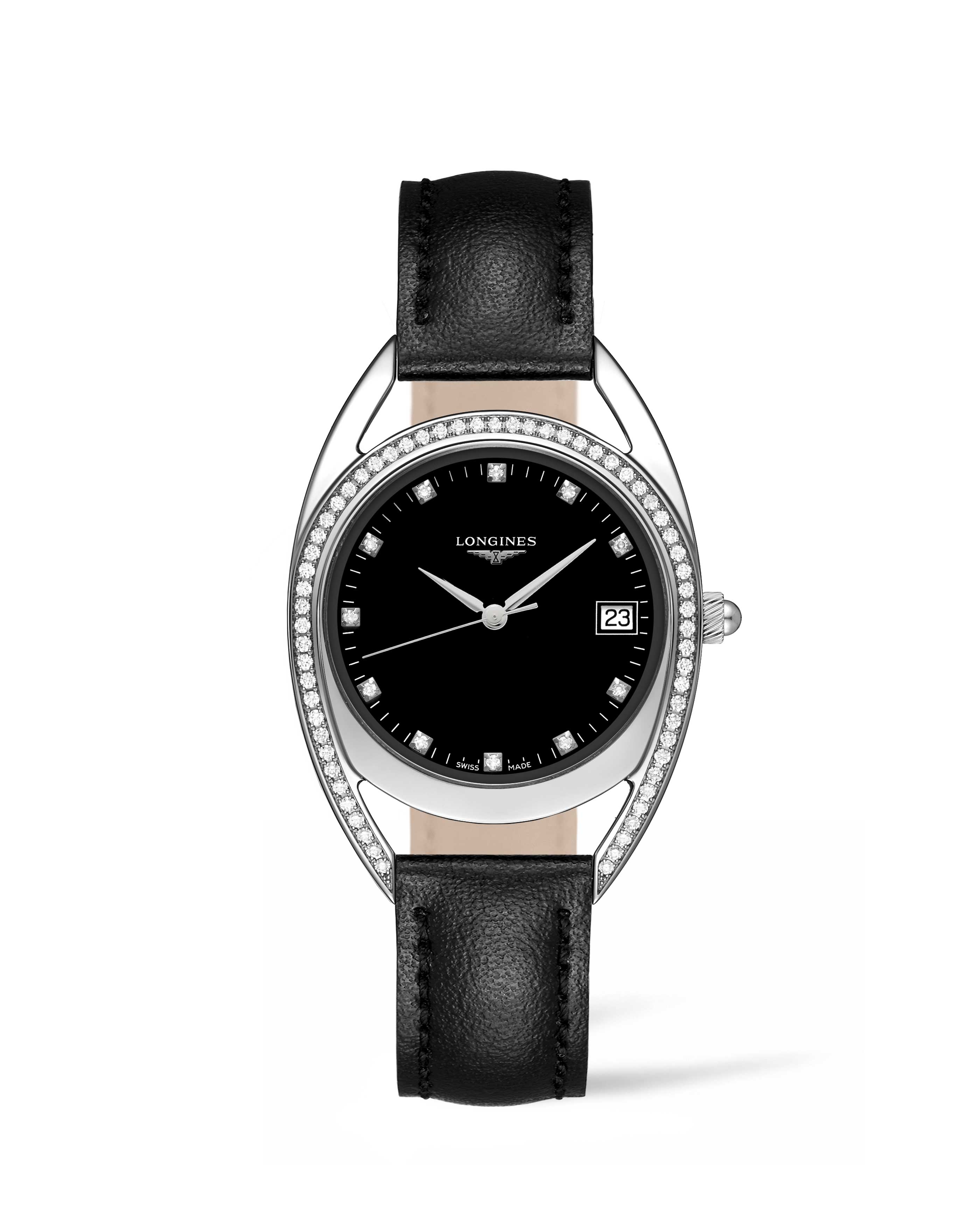 Longines L6.138.0.57.0 : Equestrian Horseshoe 34 Diamond / Black