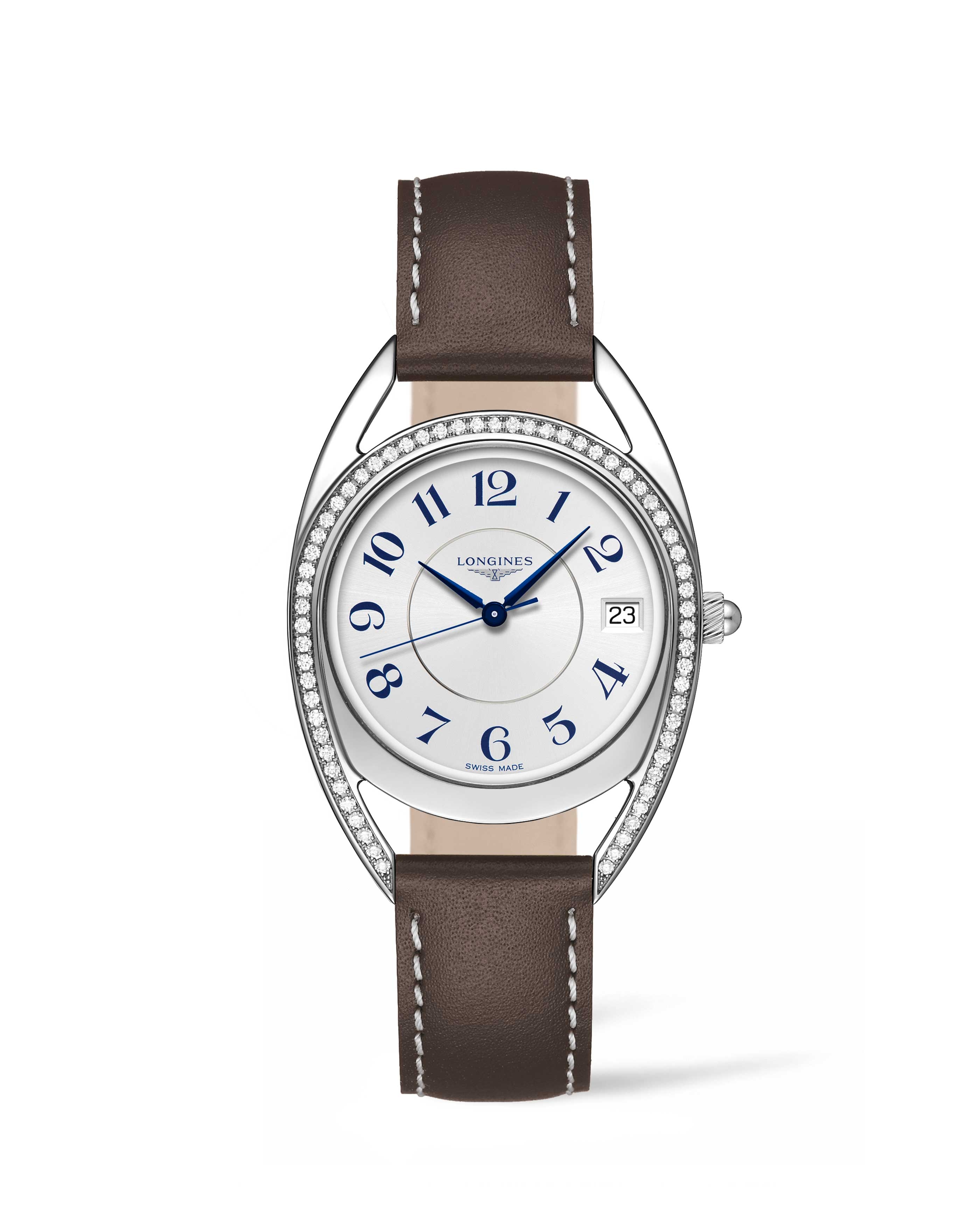 Longines L6.138.0.73.2 : Equestrian Horseshoe 34 Diamond / White