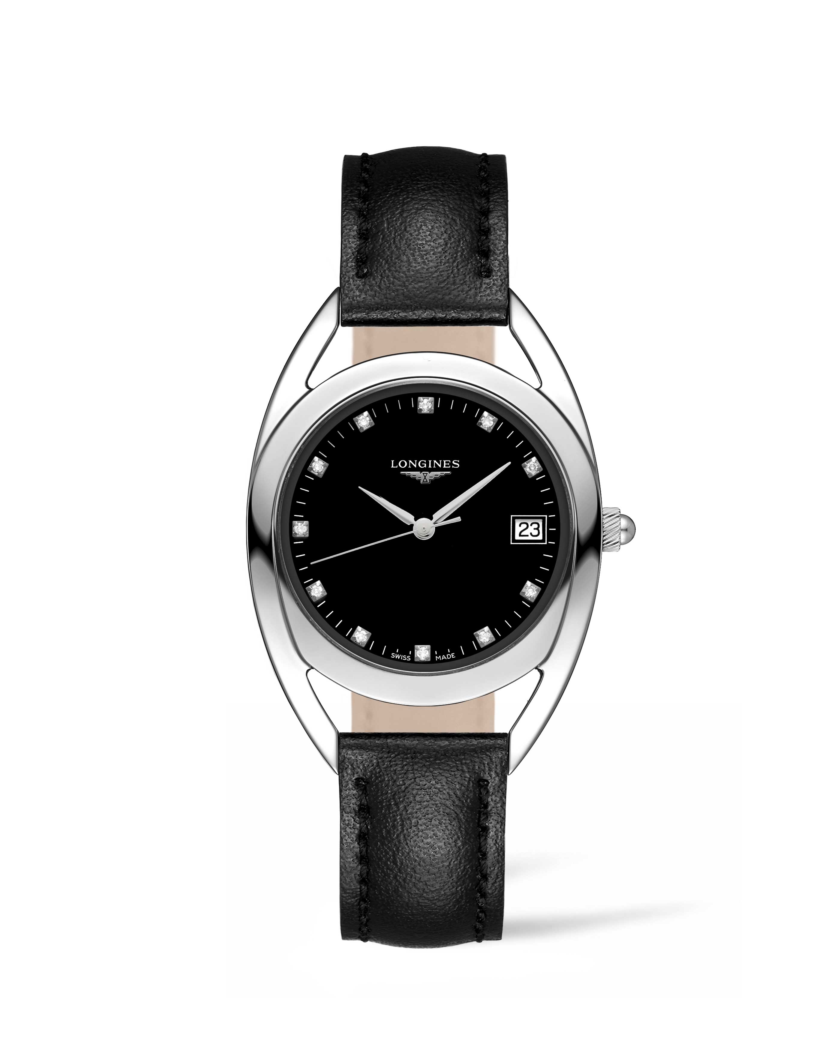 Longines L6.138.4.57.0 : Equestrian Horseshoe 34 Black