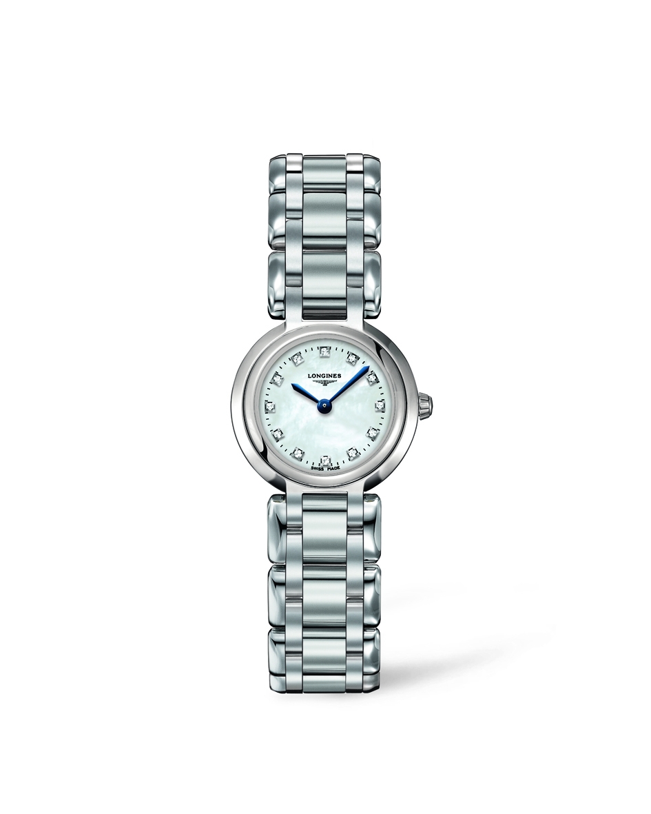 Longines L8.109.4.87.6 : PrimaLuna Quartz 23 MOP