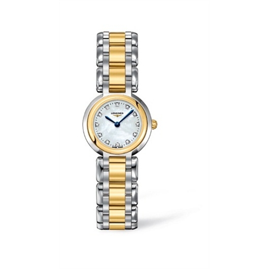 Longines L8.109.5.93.6 : PrimaLuna Quartz 23 Two Tone MOP