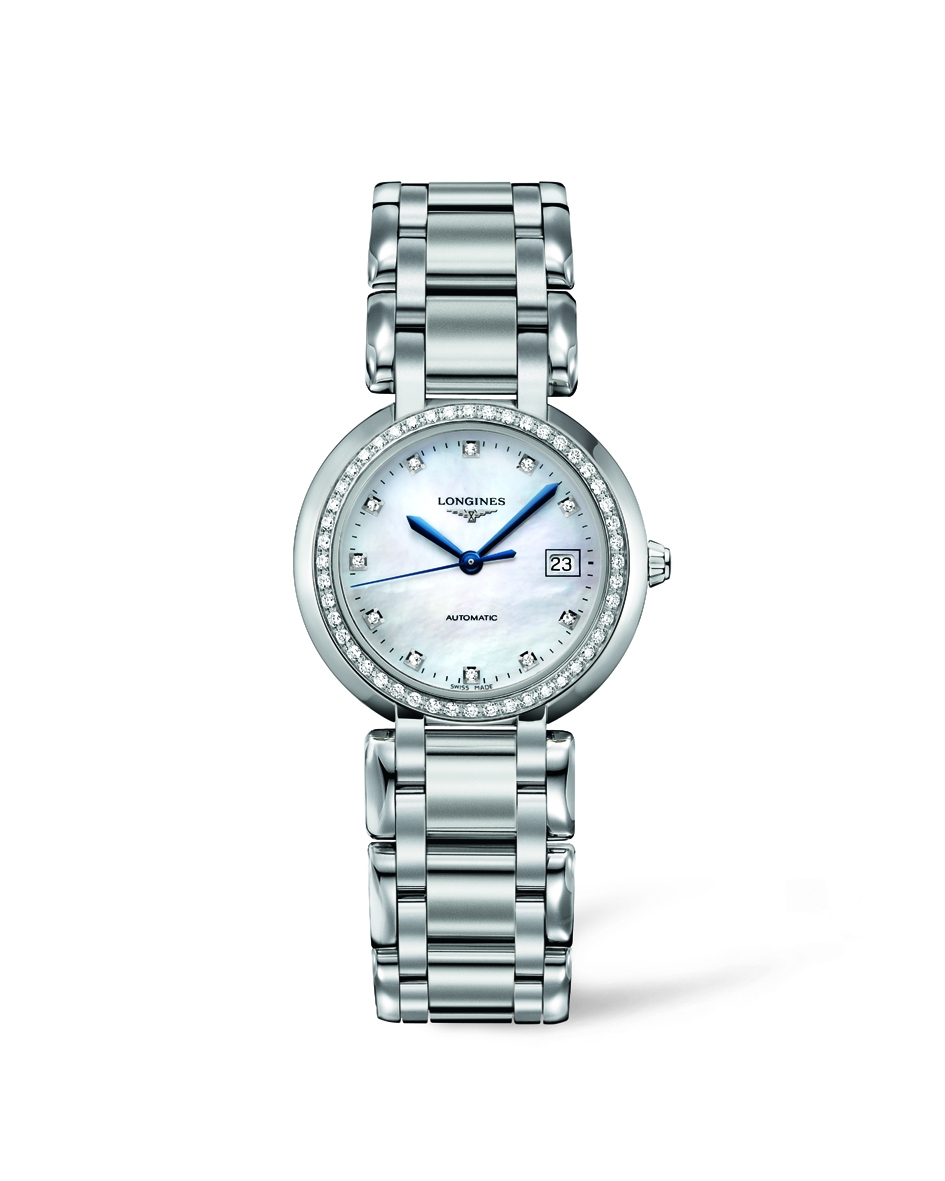 Longines L8.113.0.87.6 : PrimaLuna Automatic 30 Diamond MOP