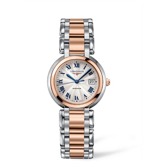 Longines L8.113.5.78.6 : PrimaLuna Automatic 30 Two Tone Pink