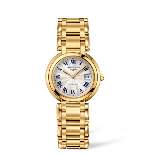 Longines L8.113.6.78.6 : PrimaLuna Automatic 30 Yellow Gold