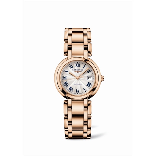 Longines L8.113.8.78.6 : PrimaLuna Automatic 30 Pink Gold