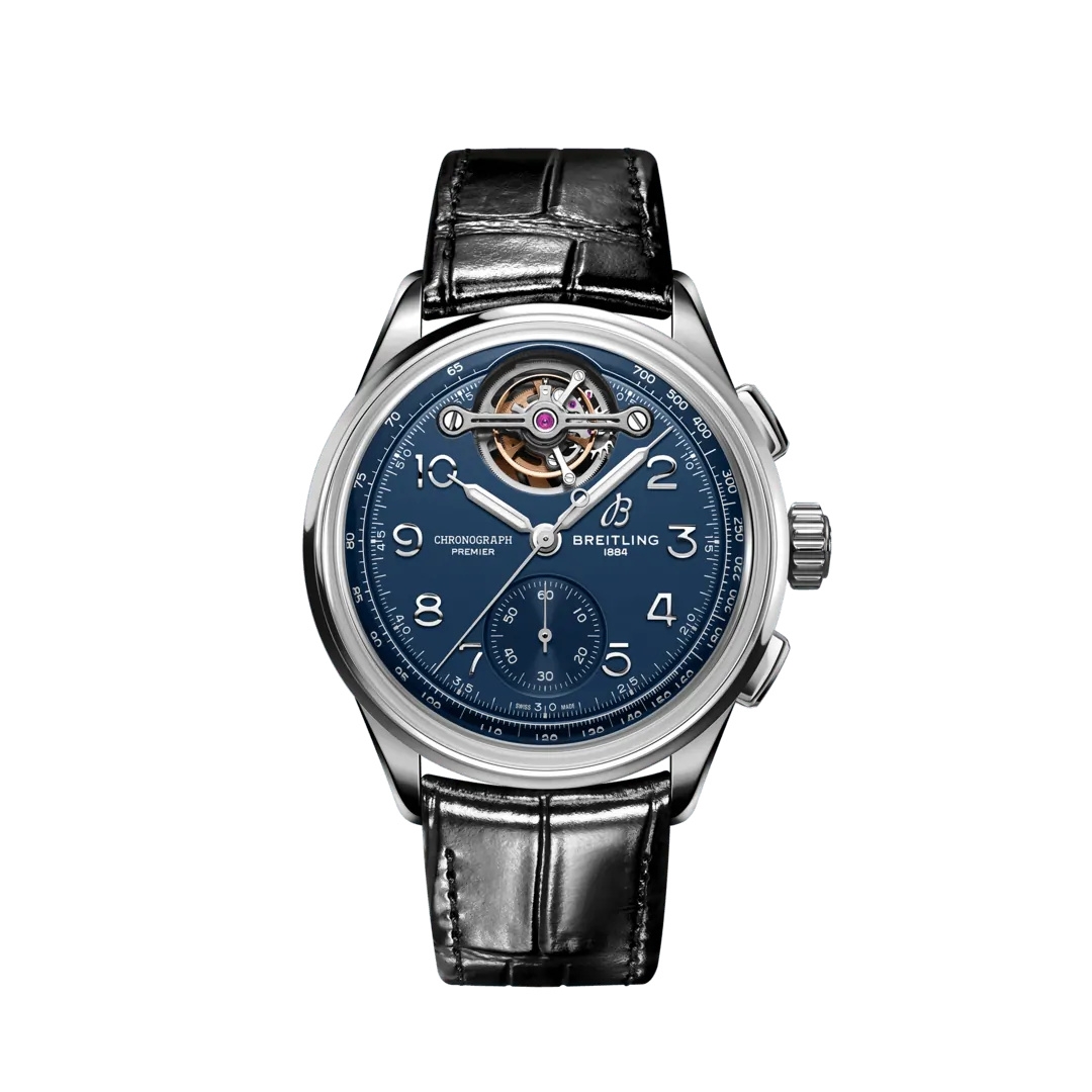 Breitling LB2120171C1P1 : Premier Heritage B21 Chronograph Tourbillon Willy Breitling