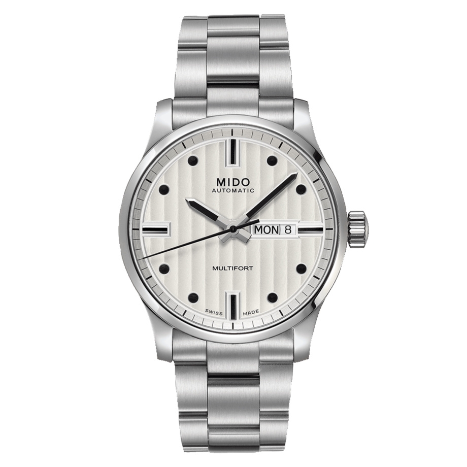 Mido M005.430.11.031.80 : Multifort Gent Stainless Steel / Silver / Bracelet