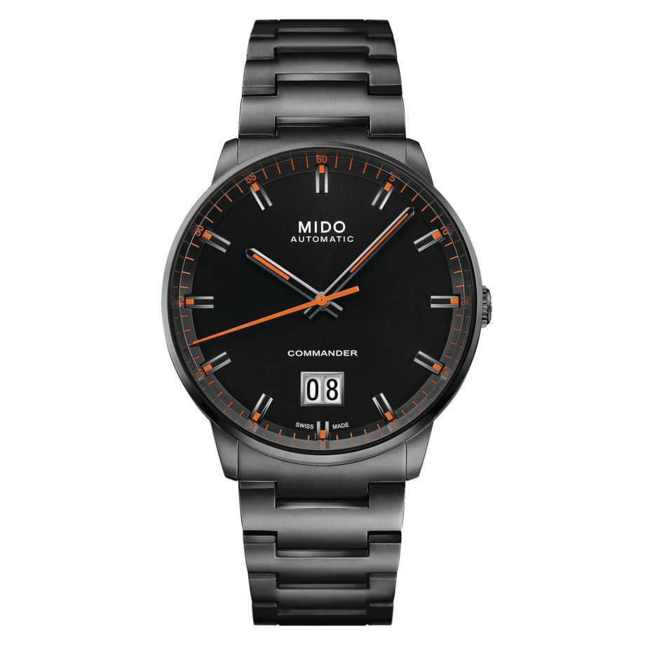 Mido M021.626.33.051.00 : Commander Big Date PVD / Black / Bracelet