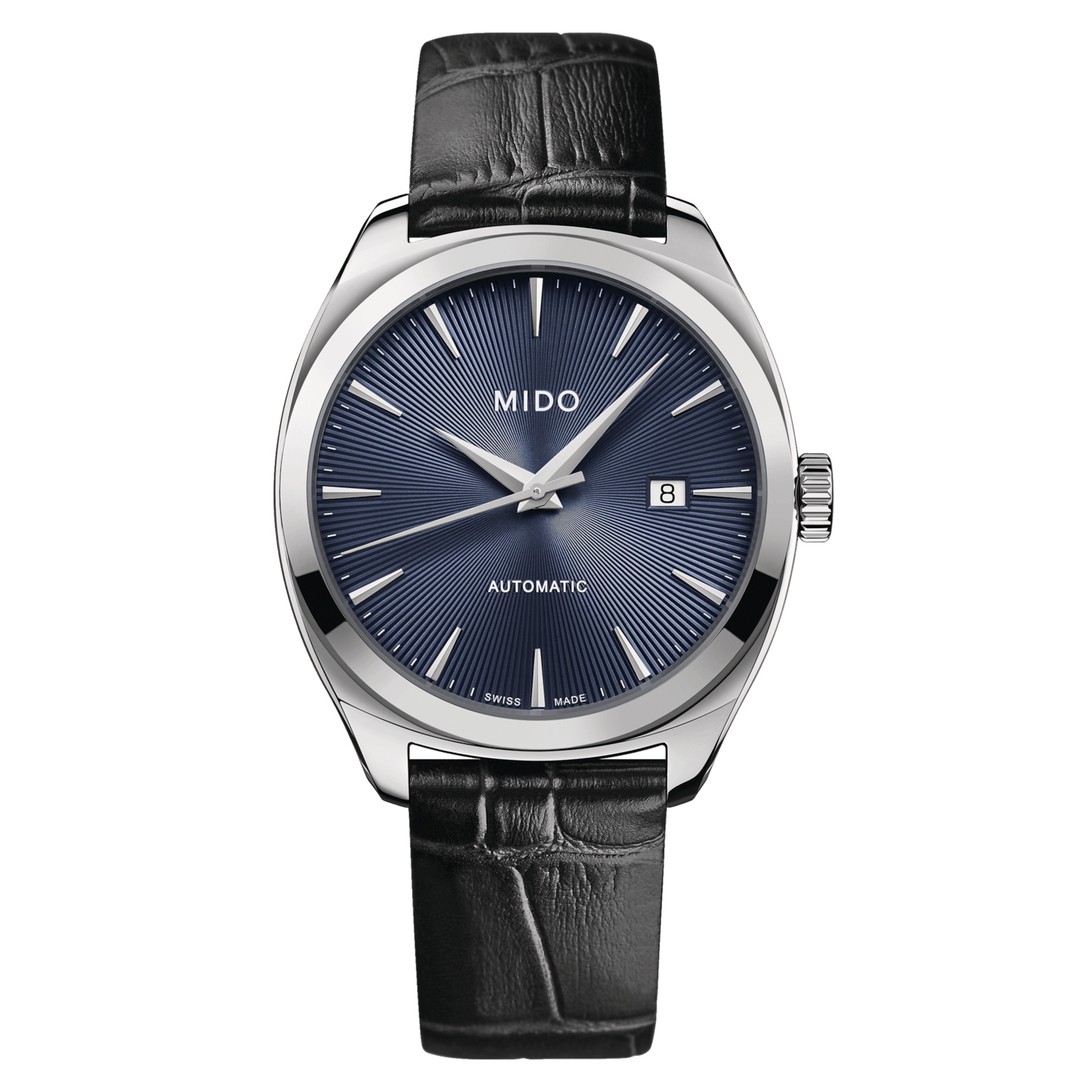 Mido M024.507.16.041.00 : Belluna Royal Gent Stainless Steel / Blue