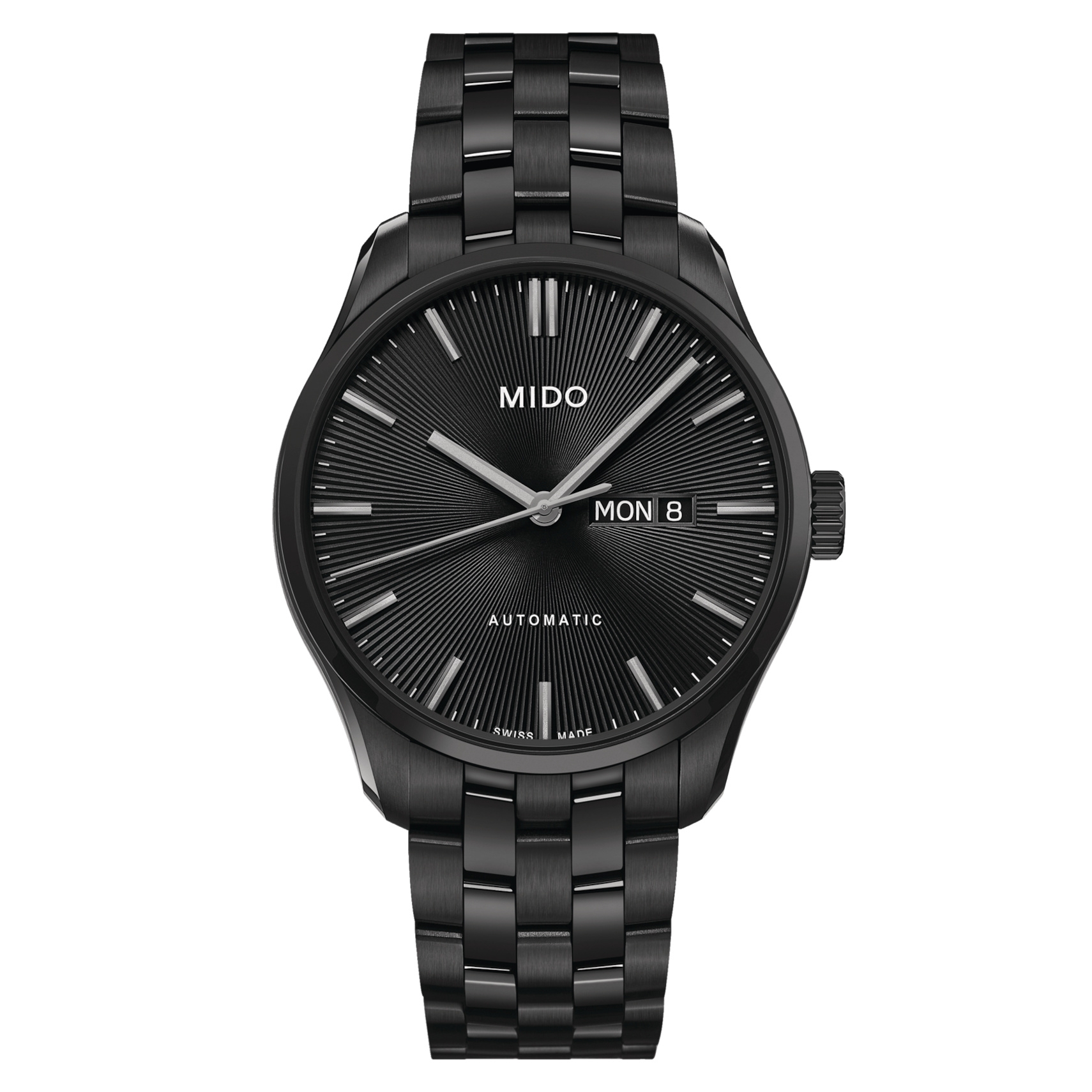 Mido M024.630.33.051.00 : Belluna Sunray PVD / Black / Bracelet