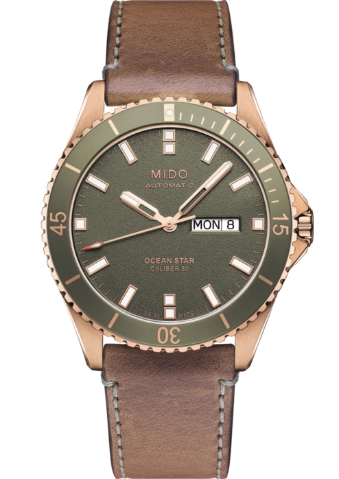 Mido M026.430.36.091.00 : Ocean Star 200 Rose / Green