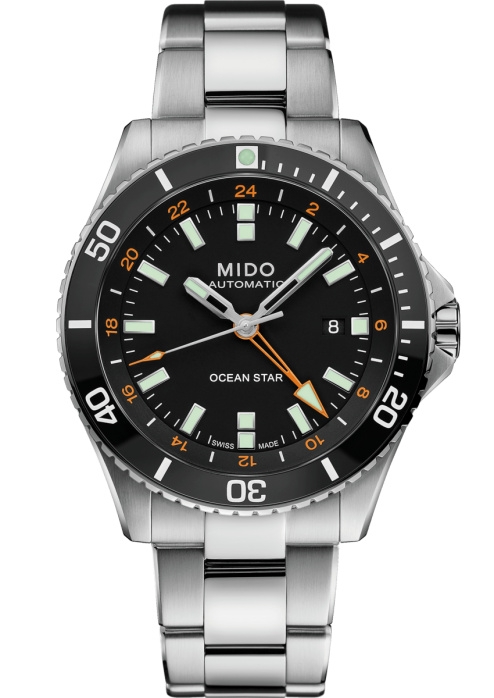 Mido M026.629.11.051.01 : Ocean Star GMT Stainless Steel / Black / Bracelet