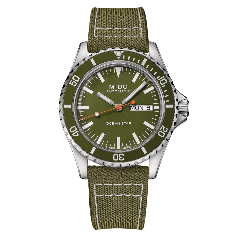 Mido M026.830.18.091.00 : Ocean Star Tribute Stainless Steel / Green