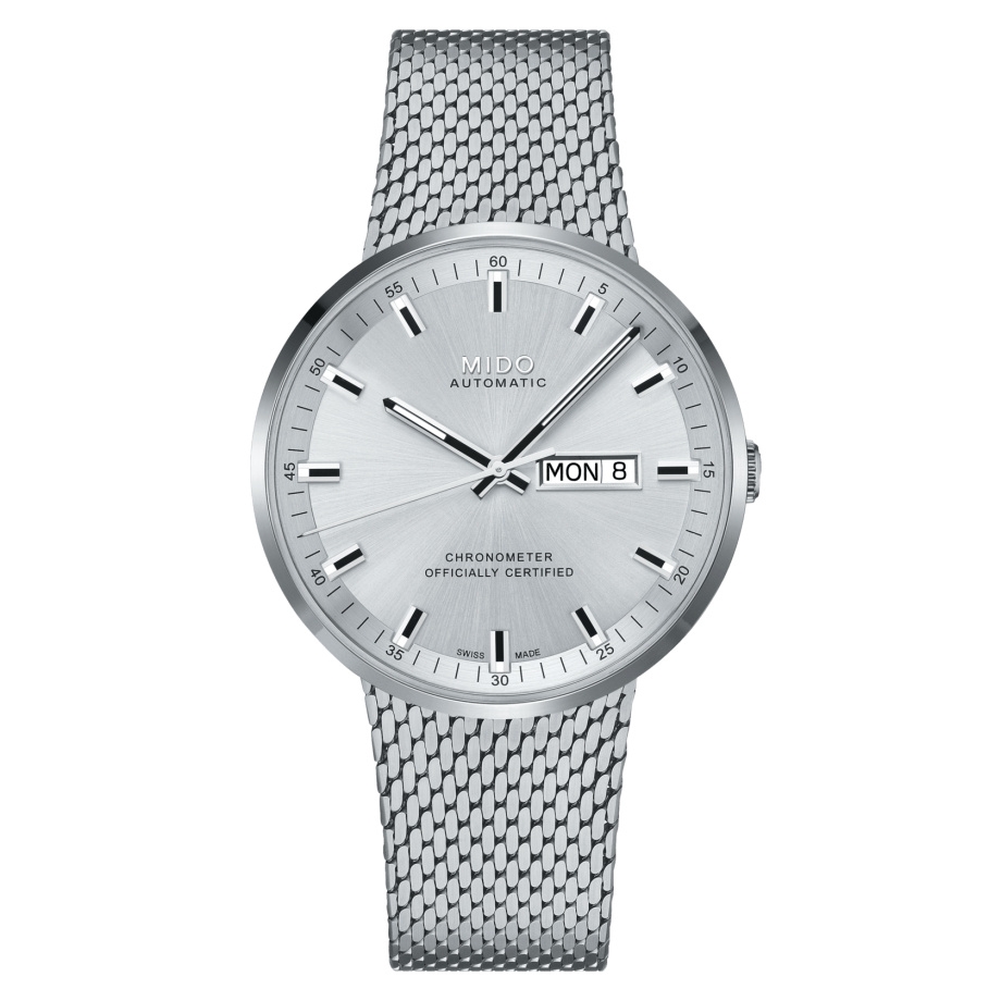 Mido M031.631.11.031.00 : Commander Icône Stainless Steel / Silver / Bracelet