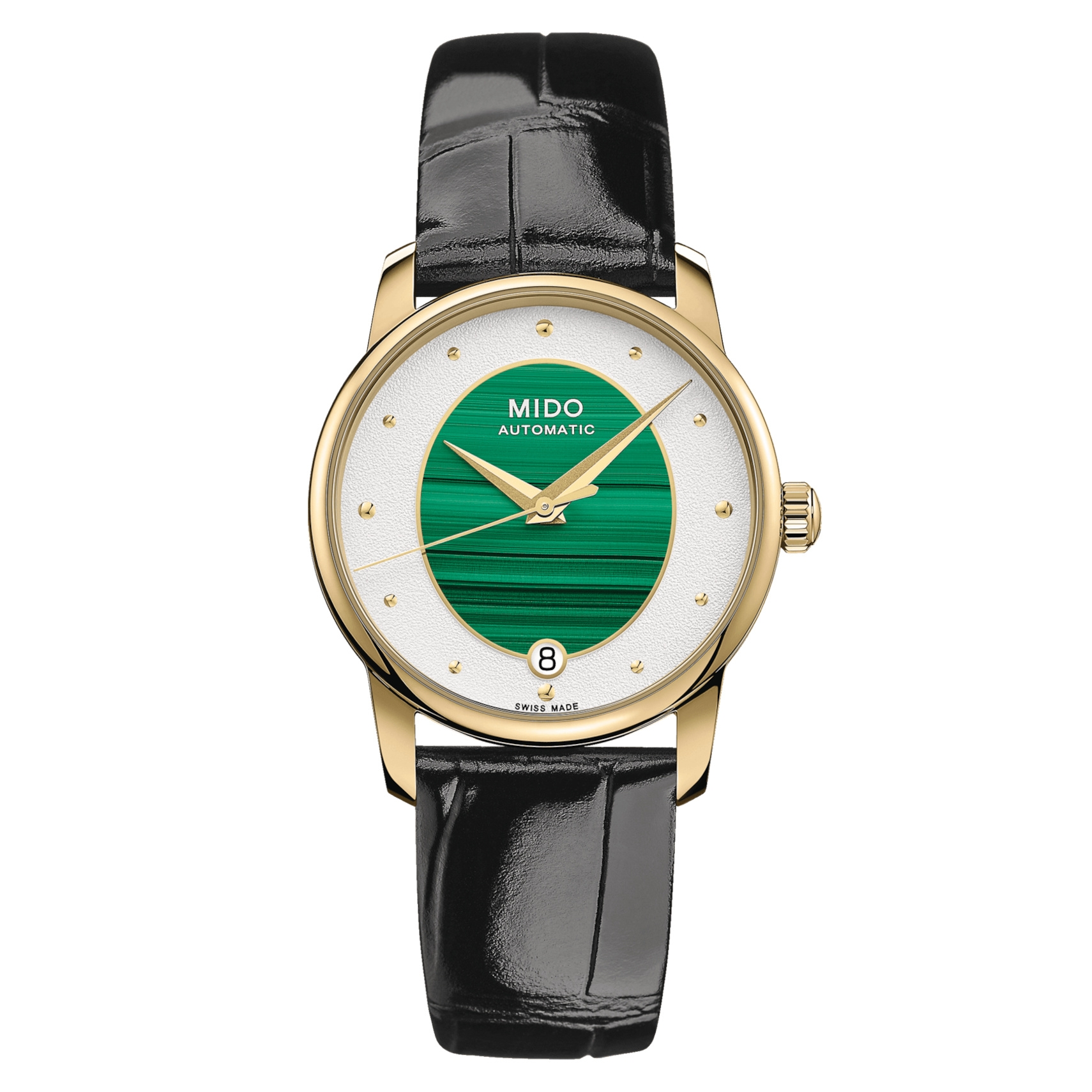 Mido M035.207.36.461.00 : Baroncelli Wilde Stone / Malachite