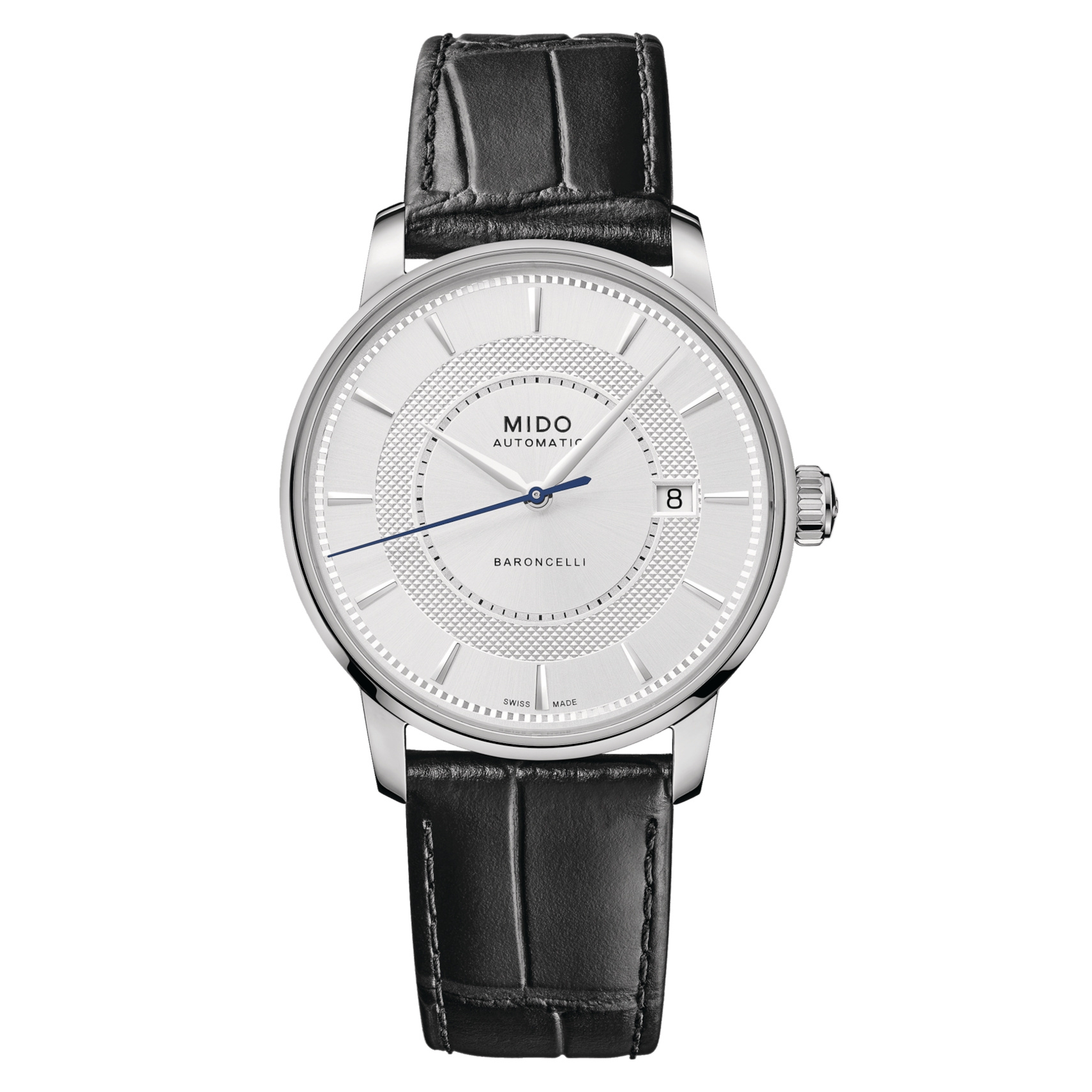 Mido M037.407.16.031.01 : Baroncelli Signature 39 Stainless Steel / Silver