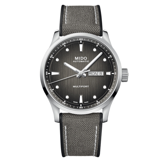 Mido M038.430.17.081.00 : Multifort M Stainless Steel / Grey