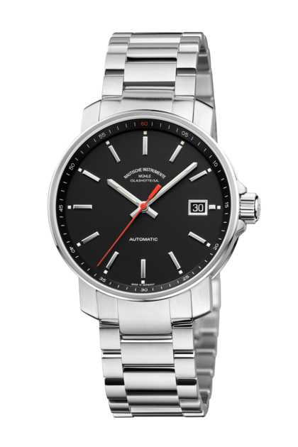 Mühle Glashütte M1-25-23-MB : 29er Black / Bracelet