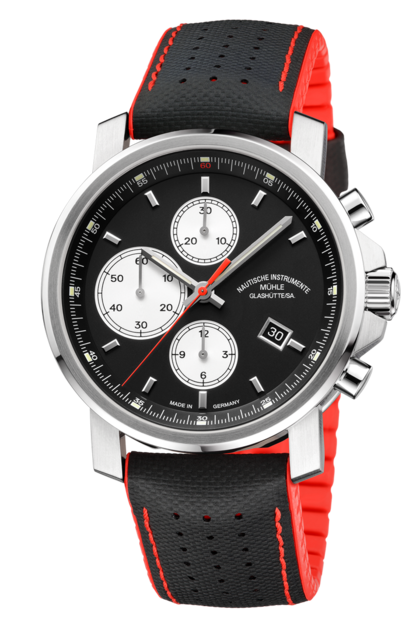 Mühle Glashütte M1-25-43-NB : 29er Chronograph Black / Strap