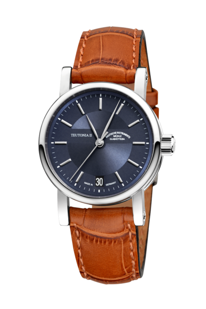 Mühle Glashütte M1-30-22-LB : Teutonia II Medium Blue / Strap