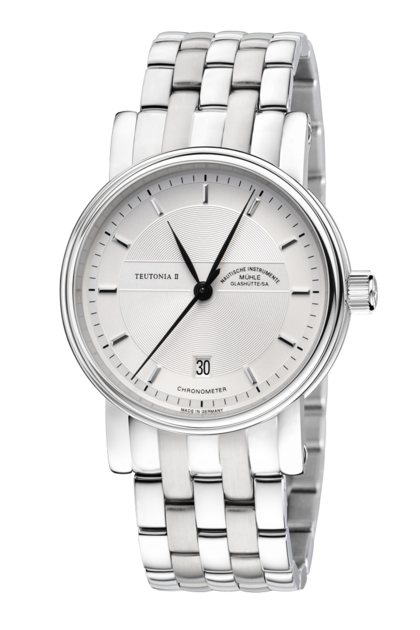 Mühle Glashütte M1-30-45-MB : Teutonia II Chronometer Silver / Bracelet