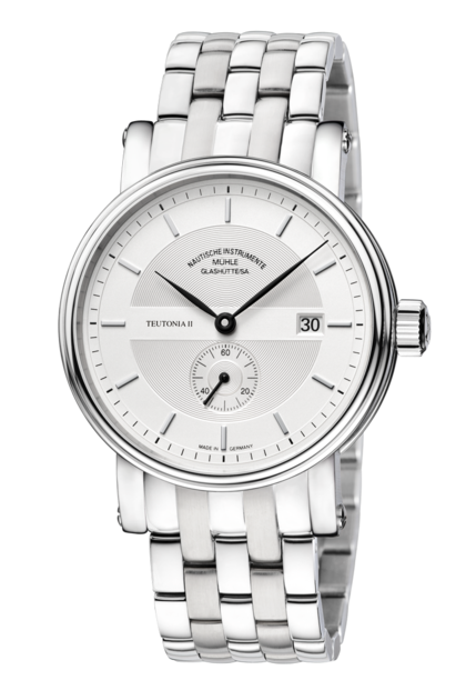 Mühle Glashütte M1-33-45-MB : Teutonia II Kleine Sekunde Silver / Bracelet