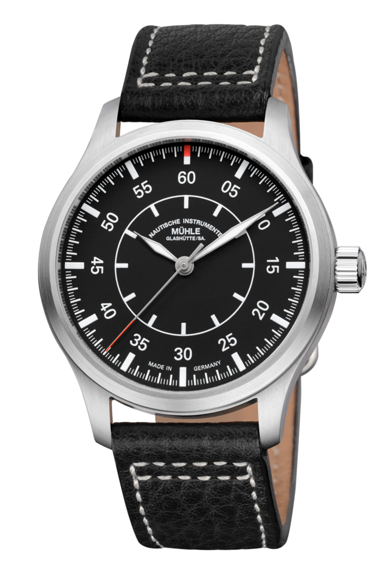 Mühle Glashütte M1-37-34/4-LB : Terrasport I Beobachter Black / Strap