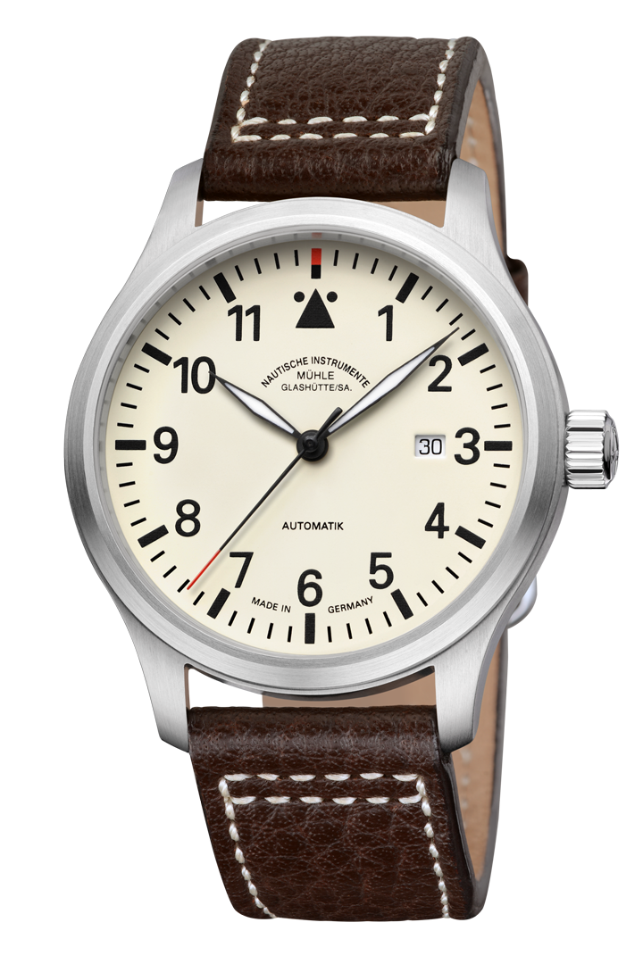 Mühle Glashütte M1-37-37-LB : Terrasport I Cream / Strap