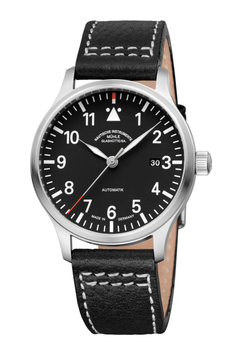 Mühle Glashütte M1-37-44-LB : Terrasport II Black / Strap