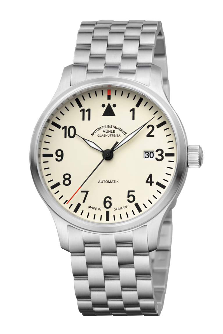 Mühle Glashütte M1-37-47-MB : Terrasport II Cream / Bracelet