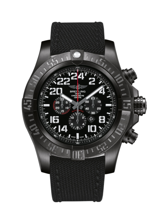 Breitling M2233010.BC91.100W : Super Avenger II Military / Black Steel / Volcano Black / Military