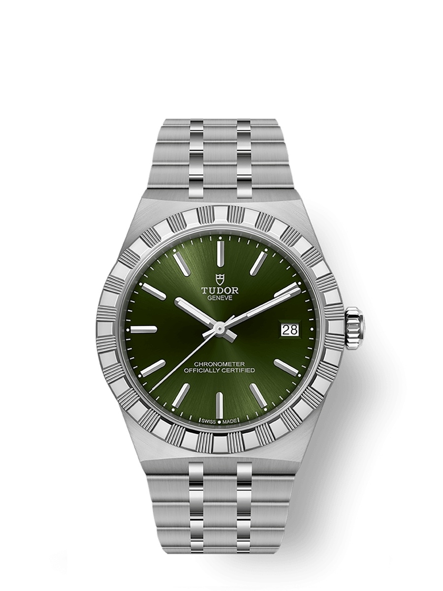 Tudor M2836C1A0-0103 : Royal Day-Date 36 Stainless Steel / Green