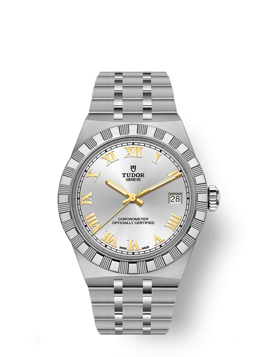 Tudor M2836C1A0-0104 : Royal Day-Date 36 Stainless Steel / Silver Roman
