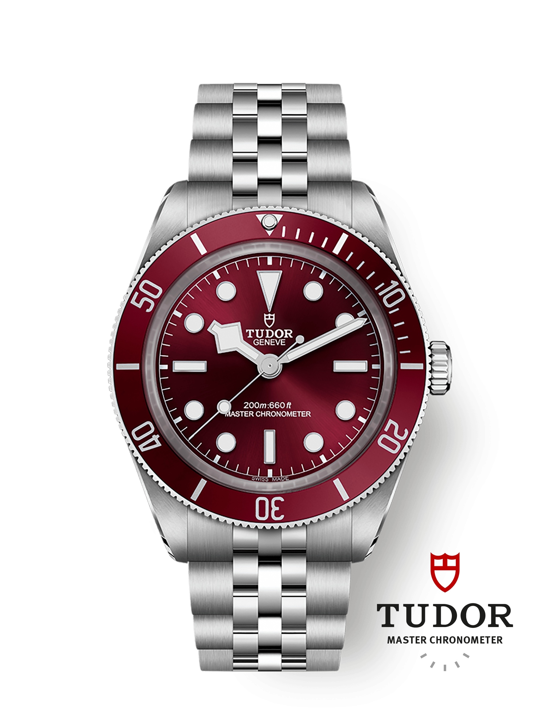 Tudor M7939A1A0RU-0001 : Black Bay Fifty-Eight Stainless Steel / Burgundy / Bracelet