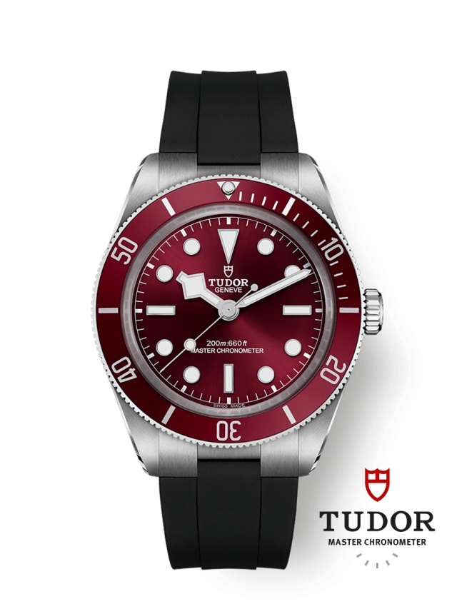 Tudor M7939A1A0RU-0003 : Black Bay Fifty-Eight Stainless Steel / Burgundy / Rubber