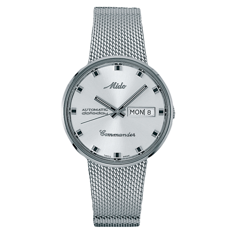 Mido M8429.4.21.13 : Commander 1959 Stainless Steel / Silver / Bracelet