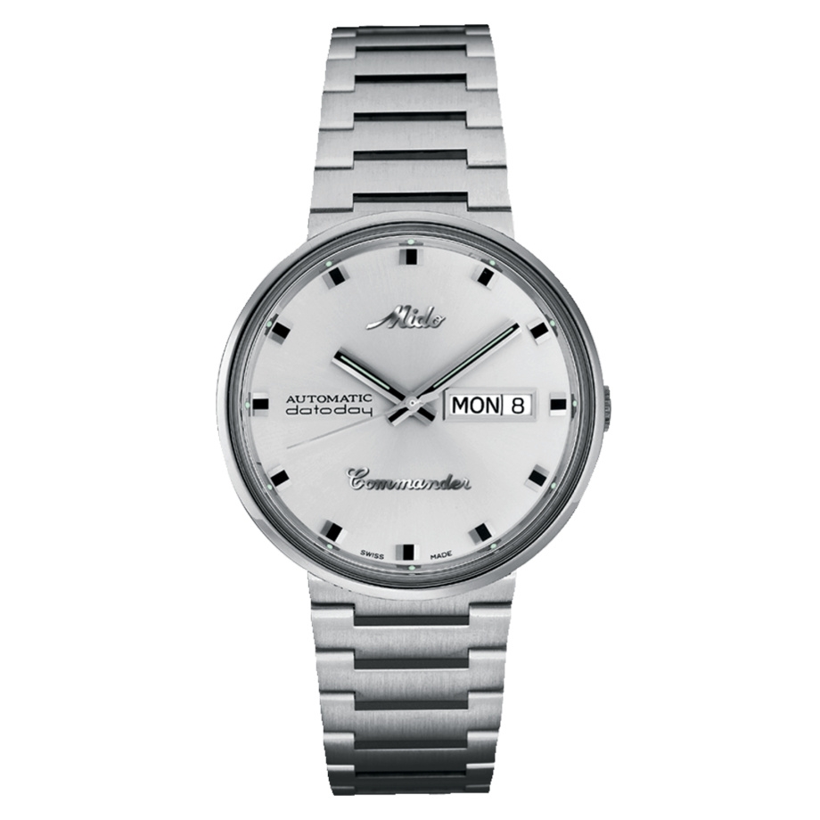 Mido M8429.4.21.23 : Commander 1959 Stainless Steel / Silver / Bracelet