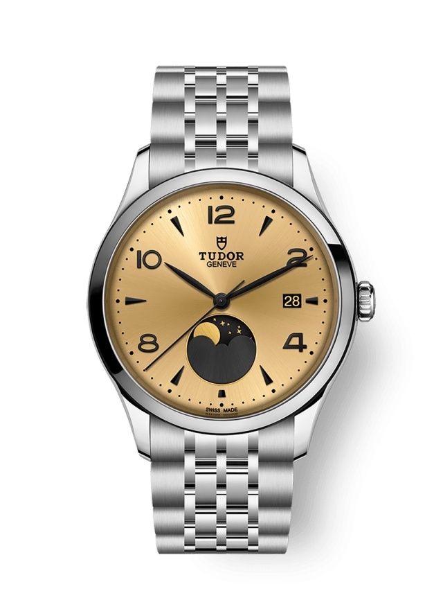 Tudor M91560-0001 : 1926 Luna Stainless Steel / Champagne