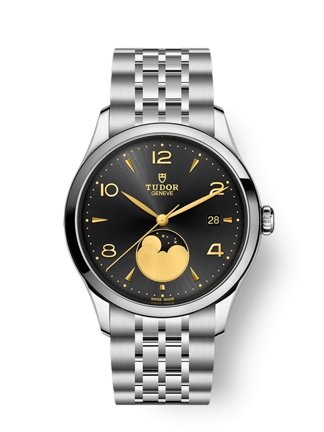 Tudor M91560-0003 : 1926 Luna Stainless Steel / Black