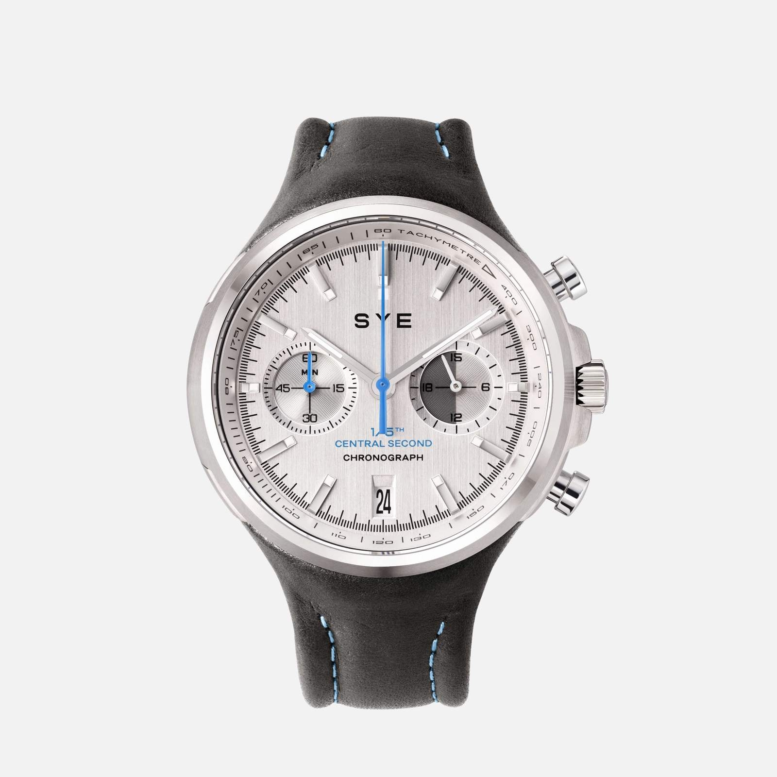 SYE MCFE-SI-CB : MOT1ON Chronograph Silver Edition / Carbon Black