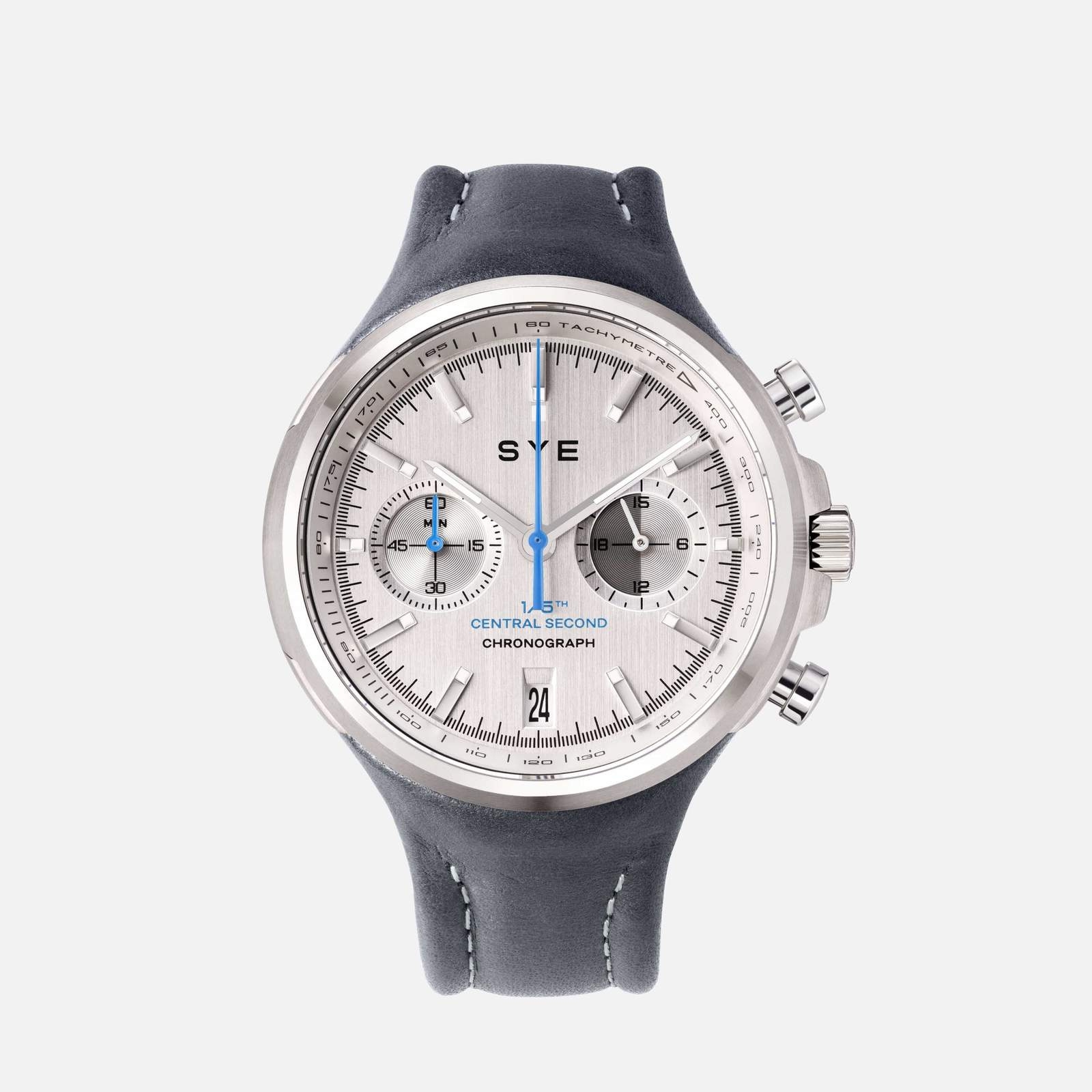 SYE MCFE-SI-PE : MOT1ON Chronograph Silver Edition / Petroleum