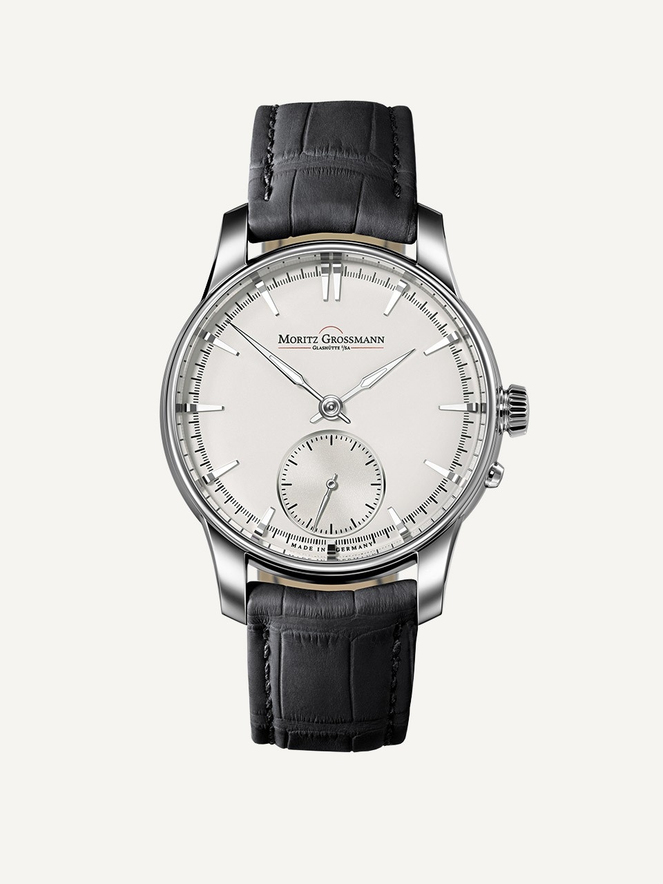 Moritz Grossmann MG-000496 : Atum Pure Stainless Steel / Silver