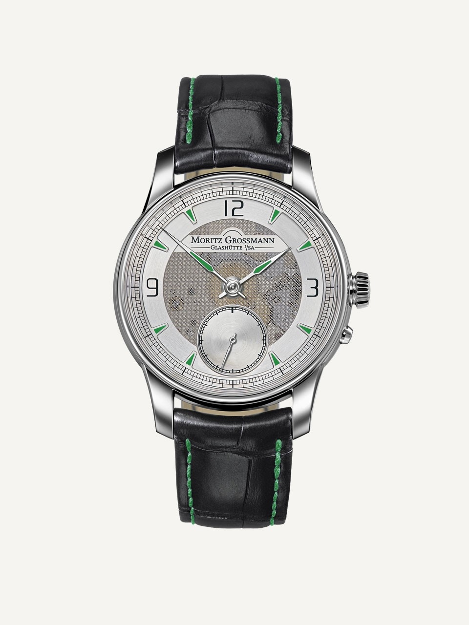Moritz Grossmann MG-000646 : Atum Pure M Stainless Steel / Green