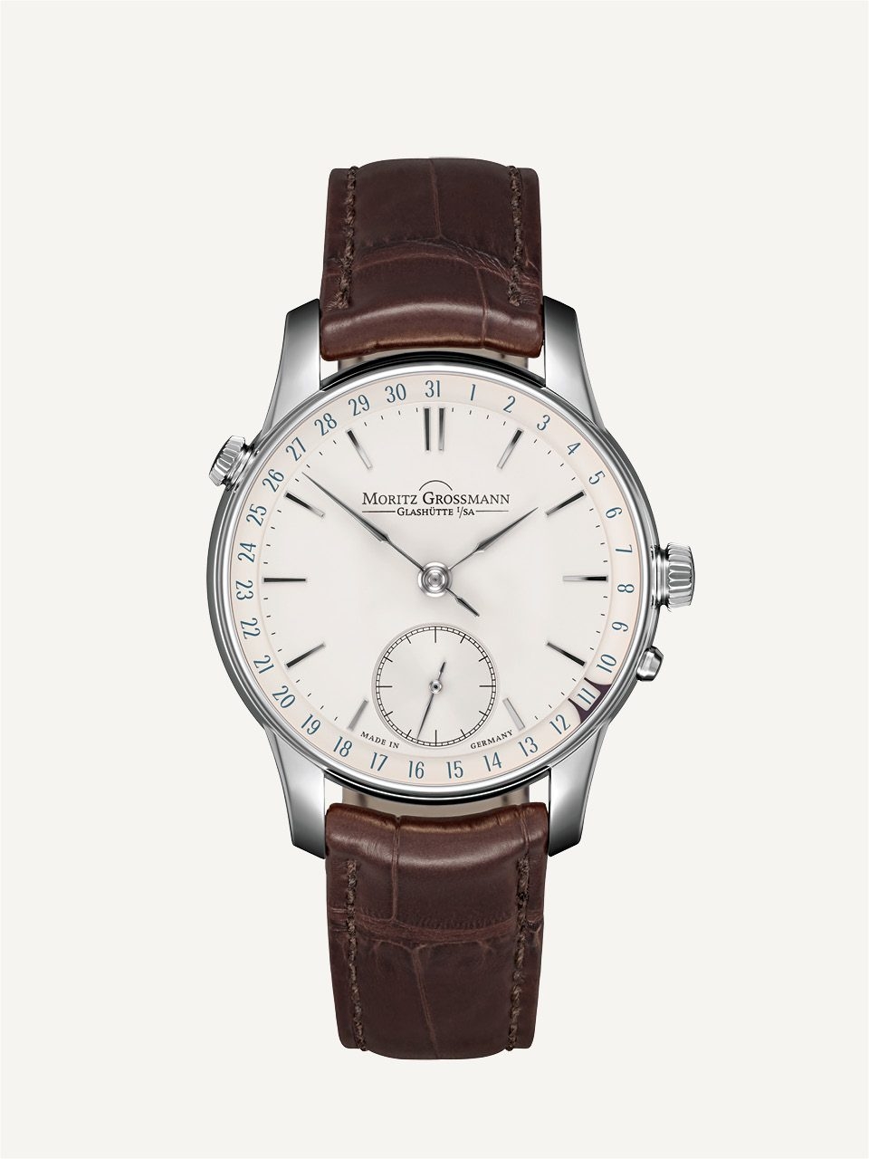 Moritz Grossmann MG-000857 : Atum Date White  Gold