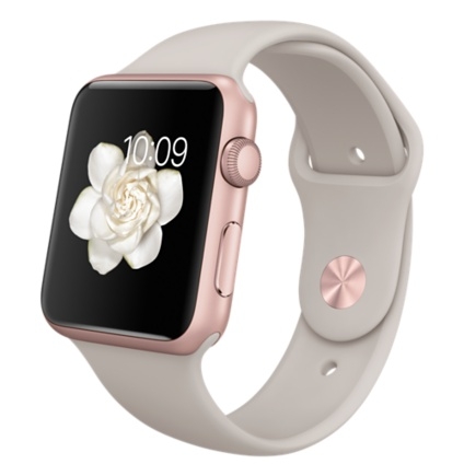 Apple MLC62LL : Watch Sport Rose Gold 42mm