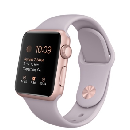 Apple MLCH2LL : Watch Sport Rose Gold 38mm