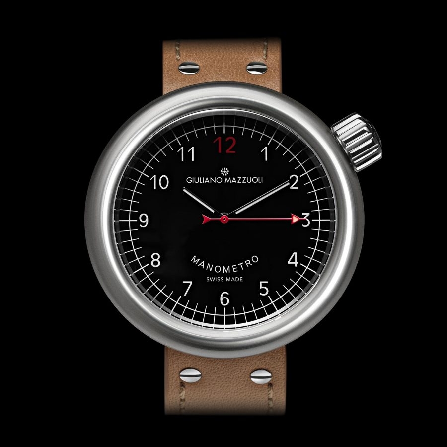 Giuliano Mazzuoli MRB02N : Manometro Brushed / Black
