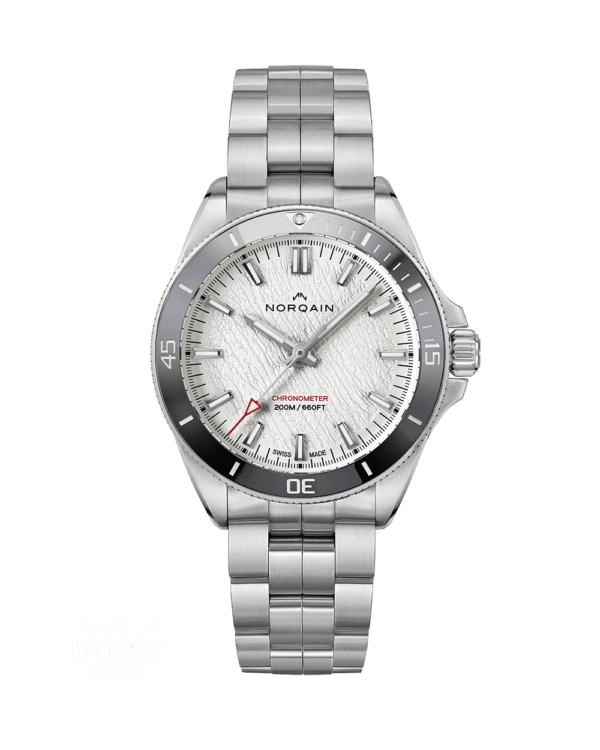 Norqain NN1001SC3CA/GL101-SS : Adventure Neverest Glacier 40 Stainless Steel / Silver / Bracelet