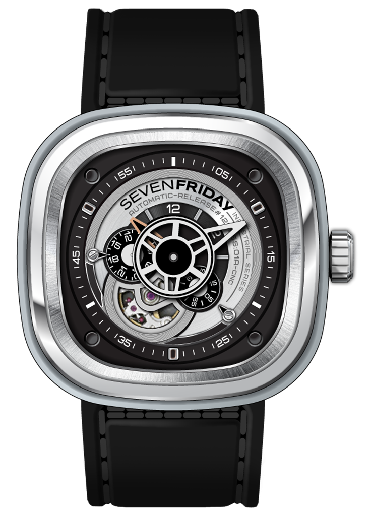 SevenFriday P1/01 : P1/01 Industrial Essence